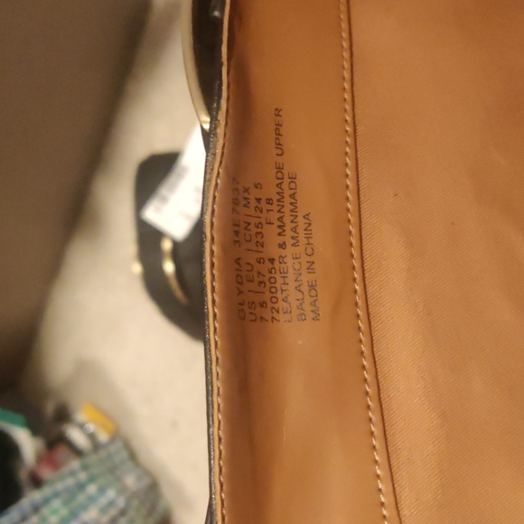 New. Women's Calvin Klein Glydia Cow-Silk Knee High Black Leather Boots sz 7.5 - Picture 10 of 16